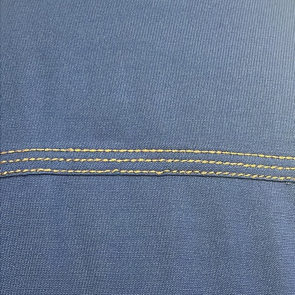 Polo Ralph Lauren Designer Glorious Blue with Gold Stitching and Button Detail - Picture 8 of 11